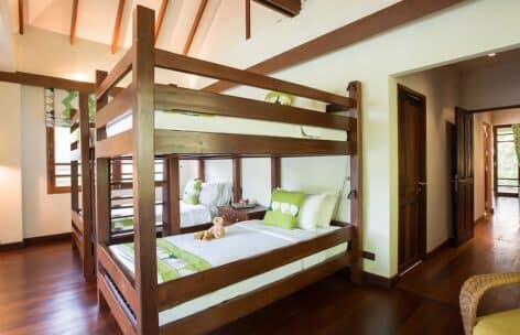 009 Villa lipa noi 6 – Bunk bed guest bedroom