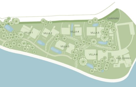 Estate Site Map – The View and Headland Villas